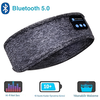 Alora Uyku Bandı ✨ Bluetooth 5.0 Destekli